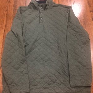 Quilted pull over